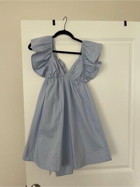 Day + Moon Blue Mini Dress Size Small